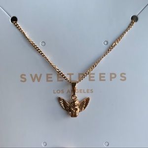 Sweet Peeps Baby Angel Dainty Necklace